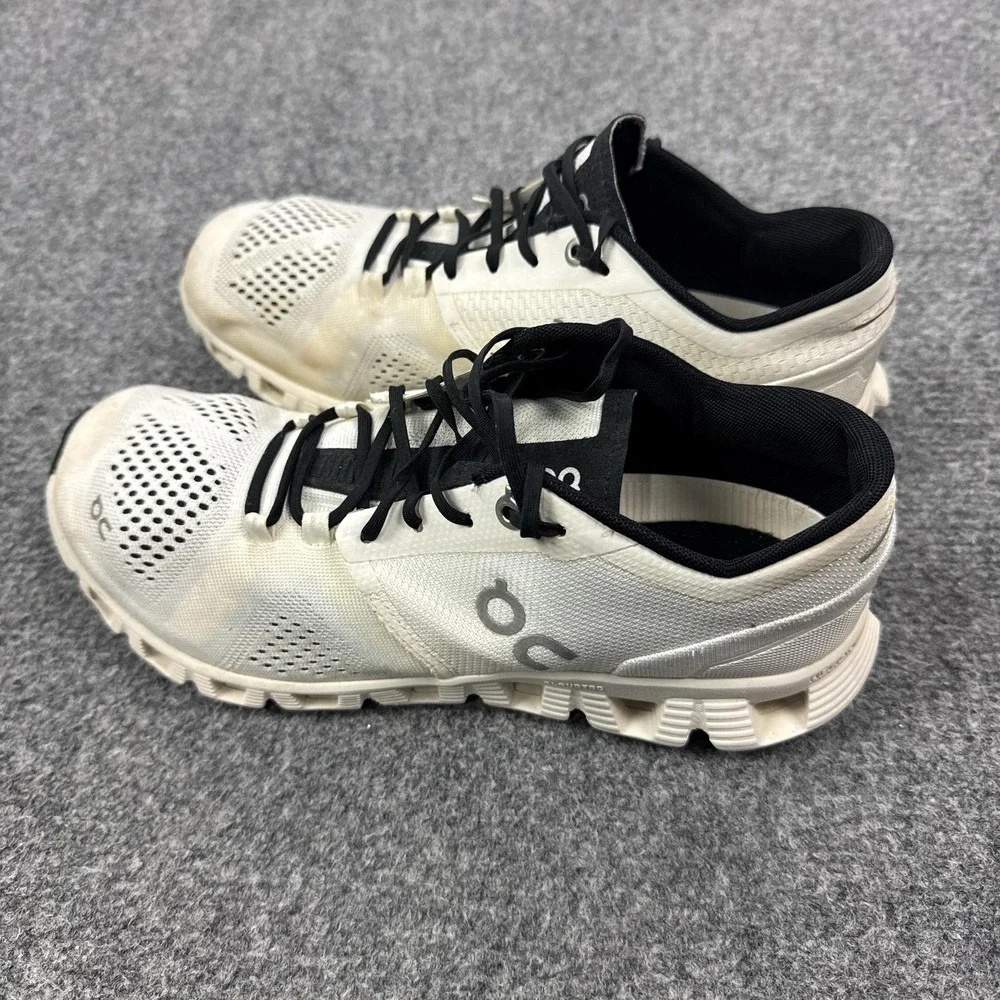 On Running Shoes Womens Size 8.5 White CloudTec Running Sneakers Athletic Mesh